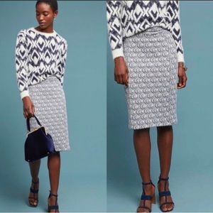 Maeve by Anthropologie Midi Skirt Size LP